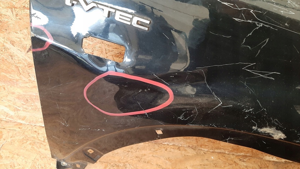 фото №12, Honda crv cr-v ii 01- крыло правый перед zdrowy оригинальный