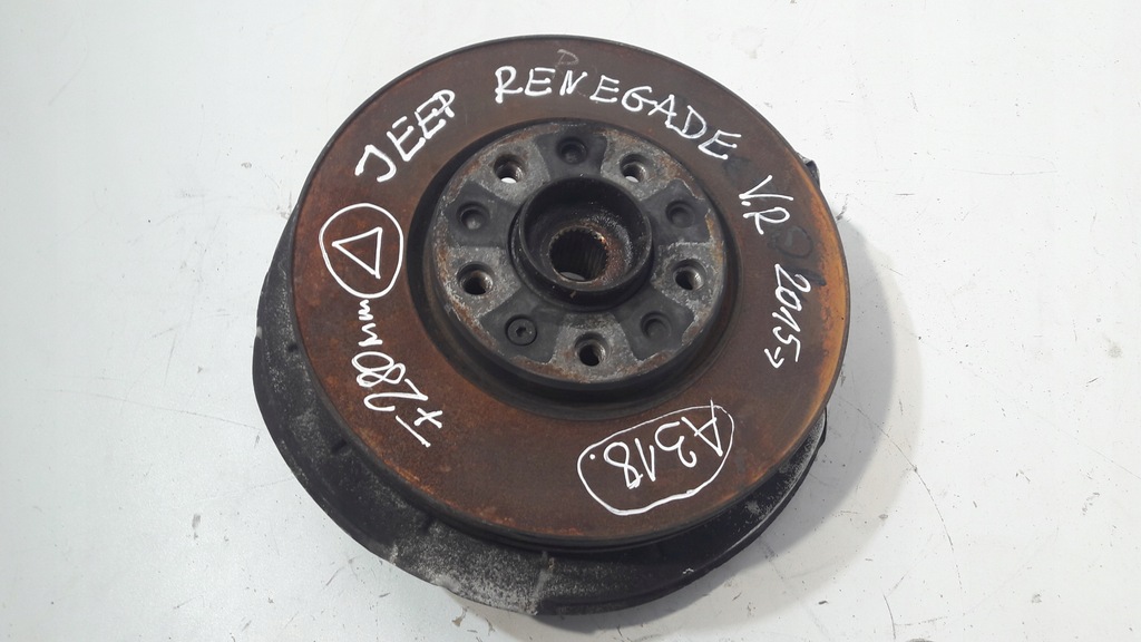 фото №1, Jeep renegade 2015 поворотный кулак правый перед c544 ступица