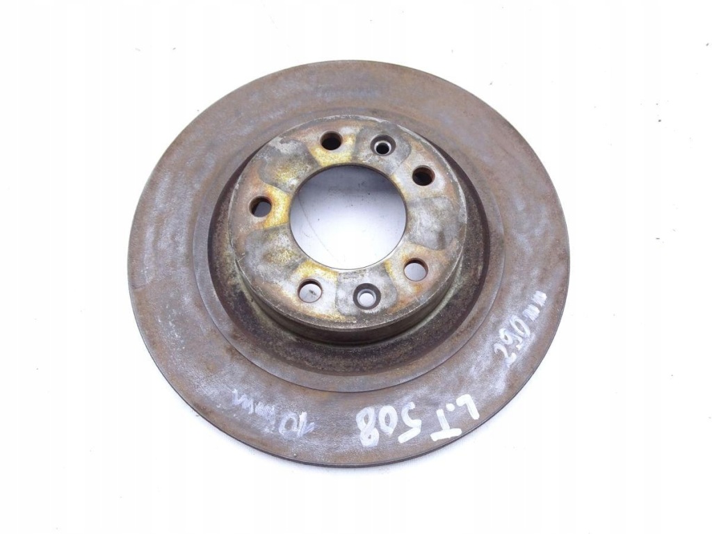 фото №1, Peugeot 508 i 10-18 диск тормозная задняя 290mm 10mm