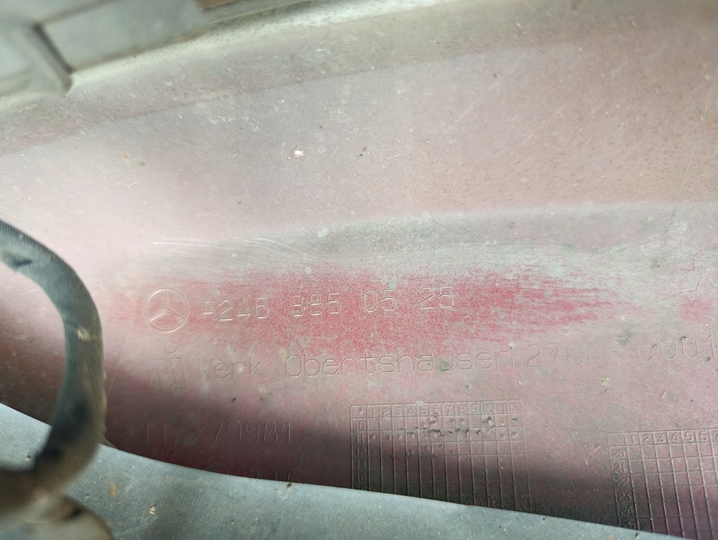 фото №14, Mercedes w246 b klasa бампер перед передній a2468850525