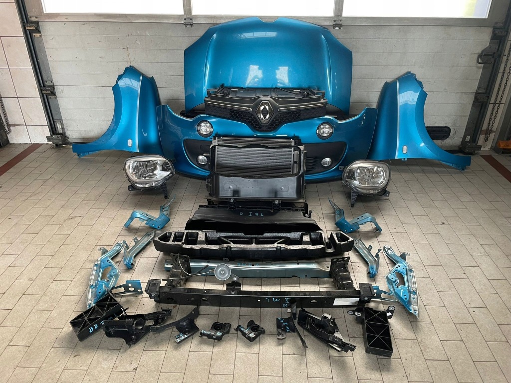 фото №1, Перед бампер лампа капот крила радіатор renault twingo iii terpm