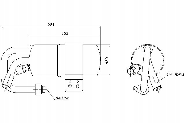 фото №2, Осушувач кондиціонера ford nissens
