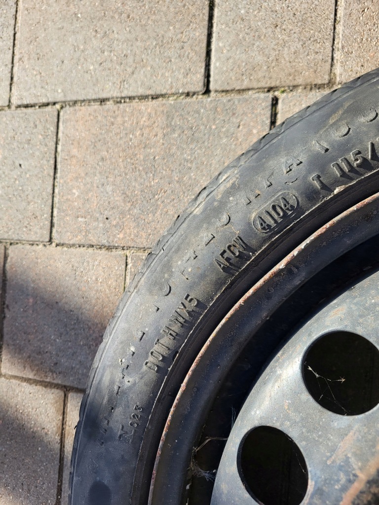 Колесо запасне докатка opel astra h 2160132 115/70 r16 115 70 r16 5x110 Оригінал