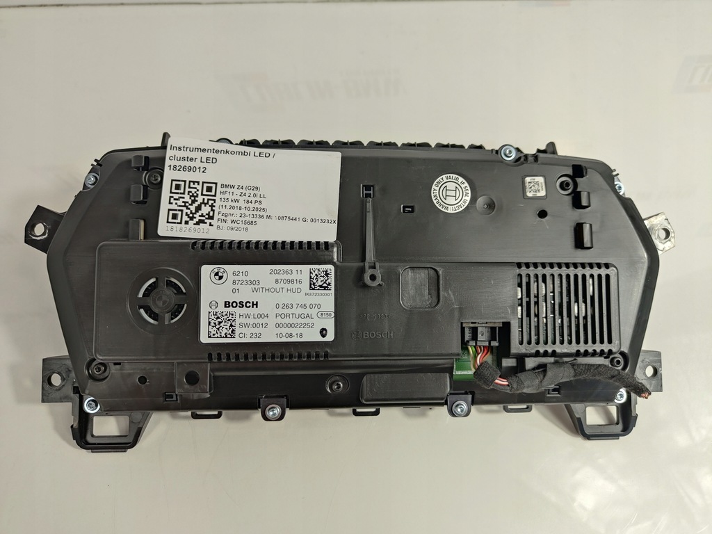 фото №6, Bmw 1 f40 2 f44 лічильник прилади led live cockpit bez hud 8723303 0263745070