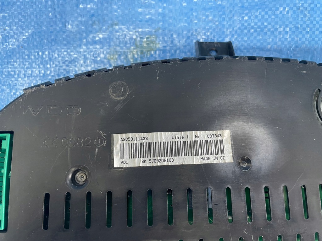 фото №12, Счетчик приборы vdo v2823466 skoda fabia ii roomster 5j0920801 europa