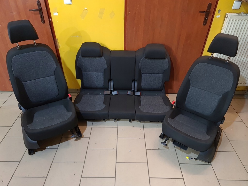 фото №1, Skoda yeti сидіння перед правий лівий заднє сидіння задня