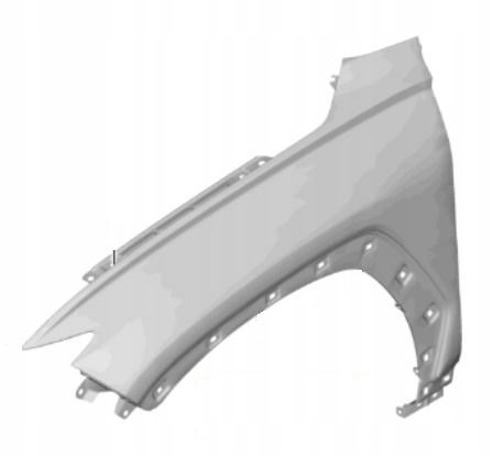 фото №1, Hyundai tucson 2020- крила лівий