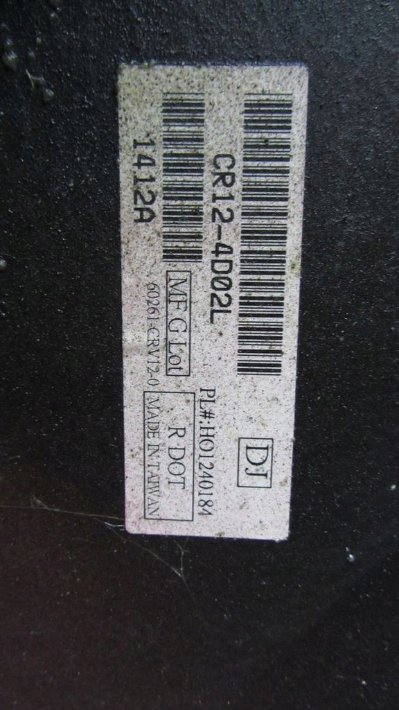 фото №11, Honda cr-v iv крила лівий перед r539p