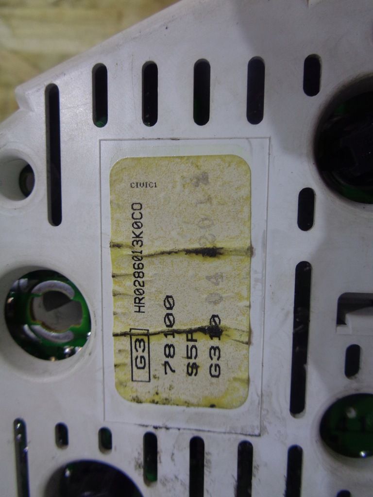 фото №7, Счетчик приборы obrotomierz honda civic vii coupe