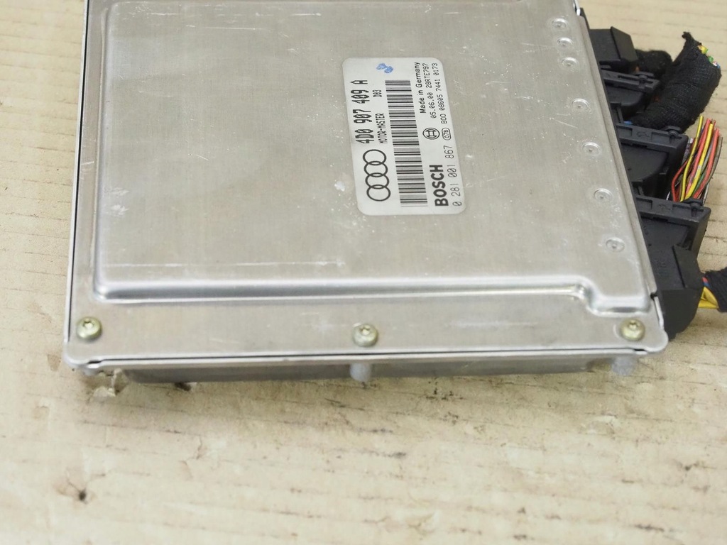 фото №8, Блок керування двигуна audi a8 d2 4d0907409a