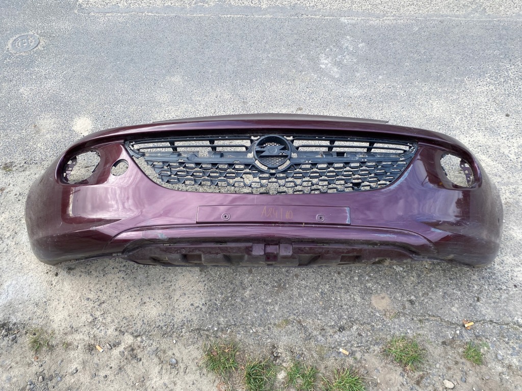 фото №1, Opel adam бампер решітка перед оригінал