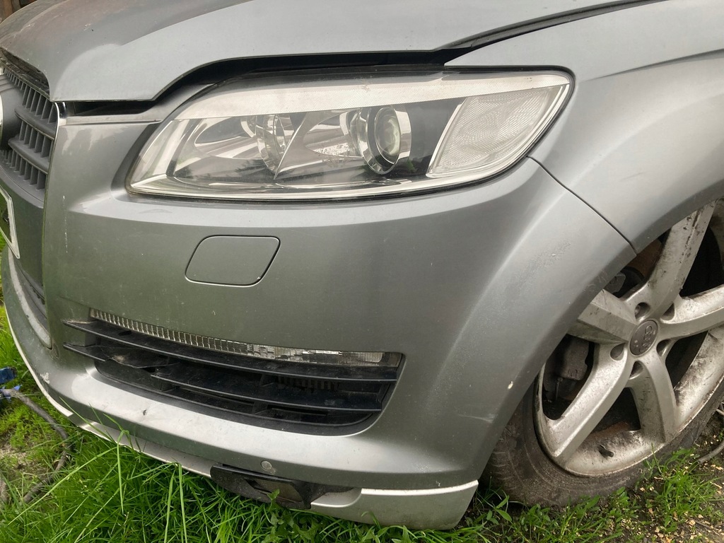 фото №6, Бампер передній перед kpl решітка радіатора audi q7 4l ly7g