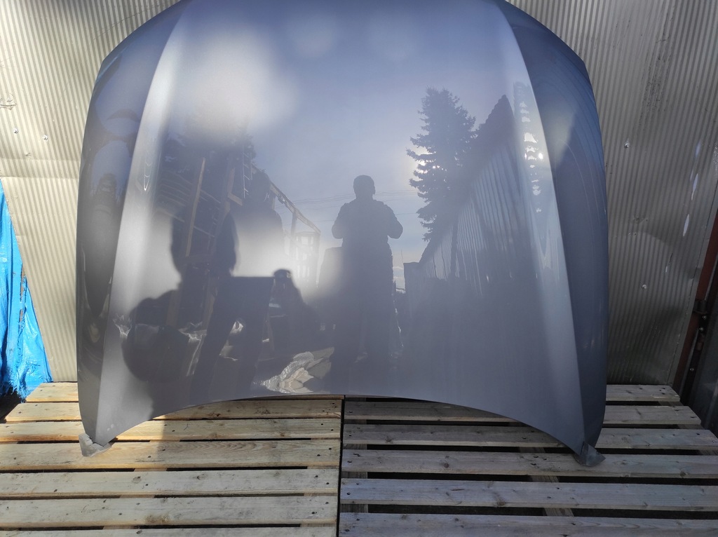 фото №7, Audi a6 c7 капот крышка двигателя lx7p стальной