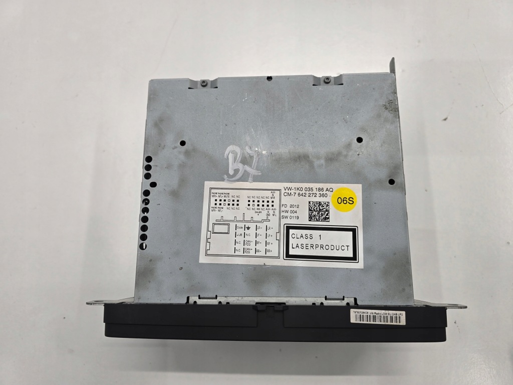 фото №3, Vw passat b7 радио cd 1k0035186aq