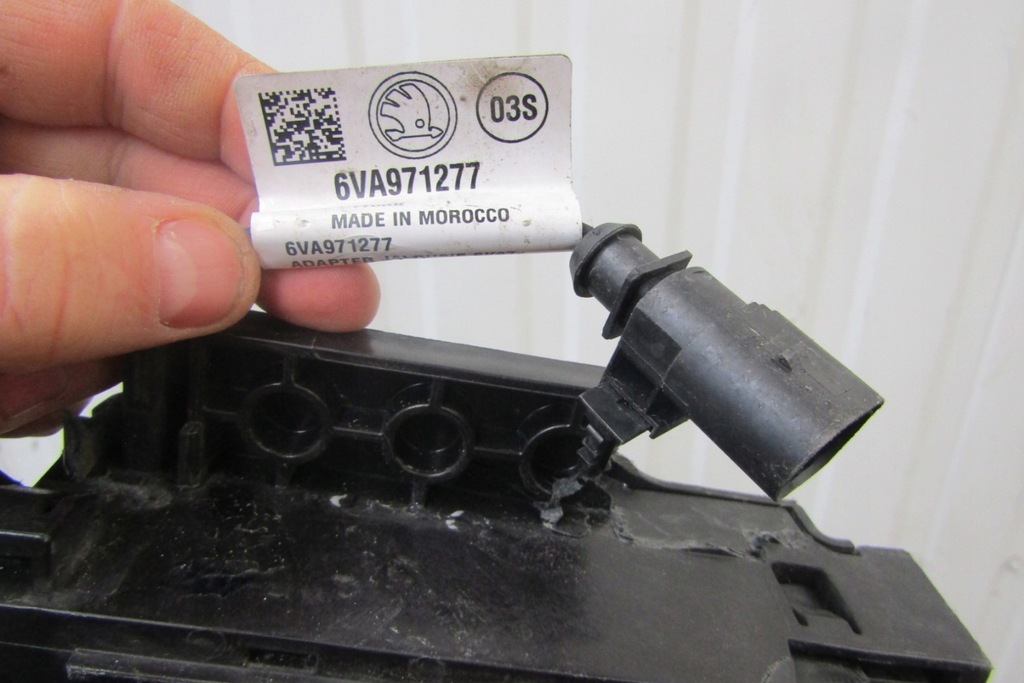 фото №8, Воздуховод воздуха жалюзи шторка skoda fabia iii 3 14-