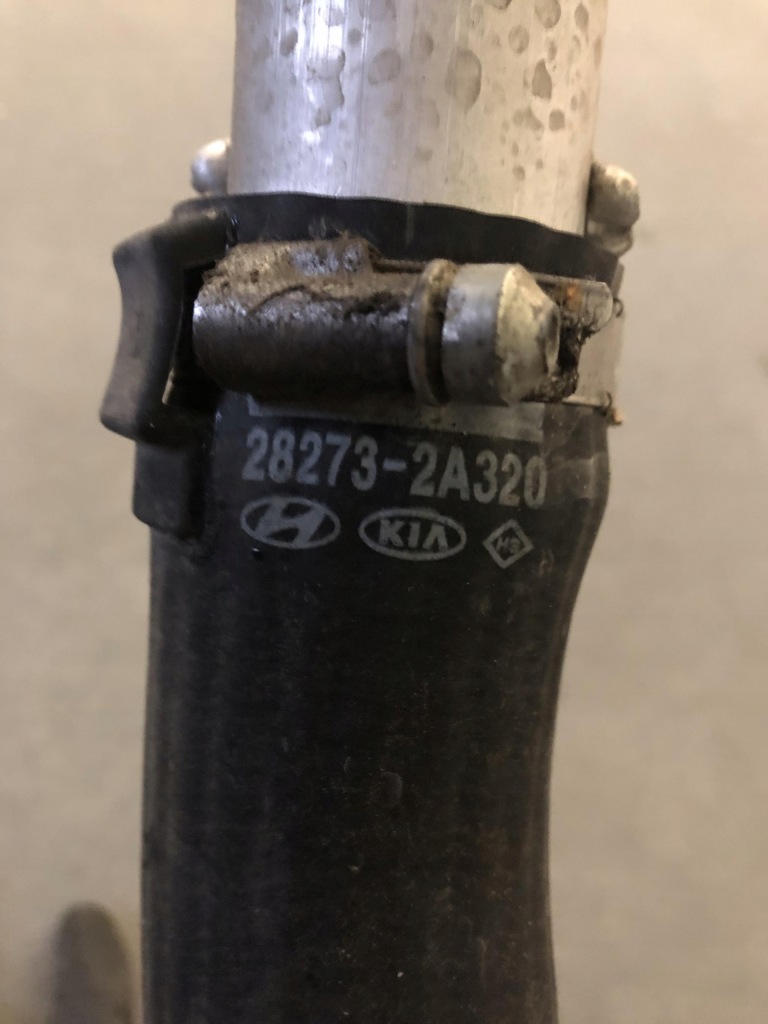 фото №3, Kia rio iv stonic шланг интеркулер 28273-2a320