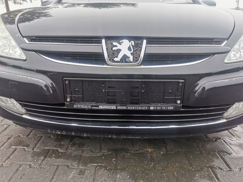 фото №6, Peugeot 607 01 exld бампер передній перед