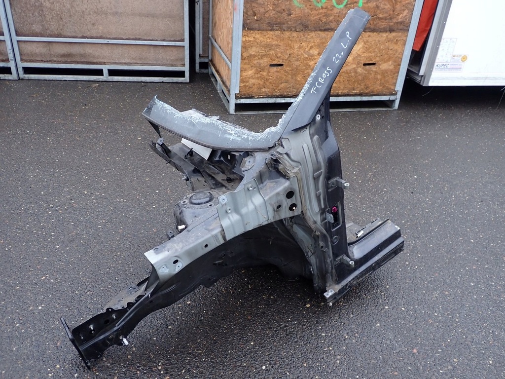 фото №1, Четверть лонжерон левая перед оригинал europa vw volkswagen t-cross 22r