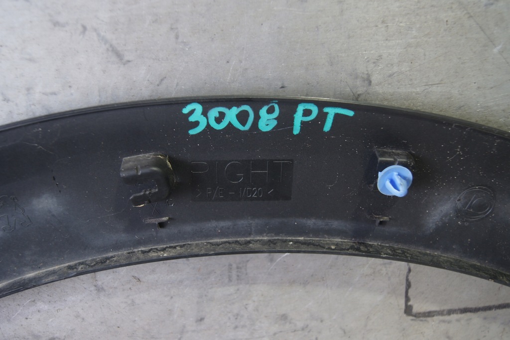 фото №15, Накладка na крыло задняя правая peugeot 3008 ii