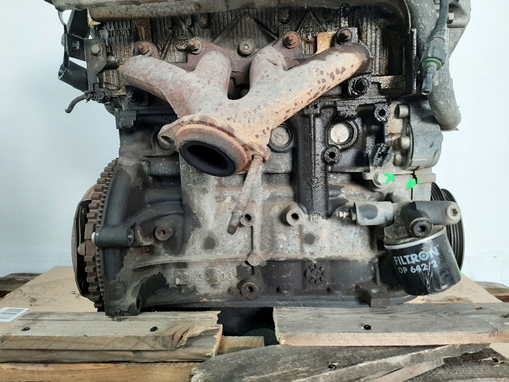 фото №10, Renault clio ii lift 1.2 8v 05r двигатель d7f726 43kw 58km