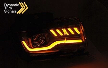 фото №3, Лампи передні chevrolet camaro 09-13 black