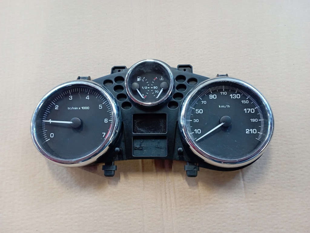 фото №1, Peugeot 206+ лічильник 1.4 спідометр 9673799480