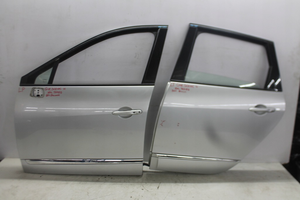 фото №9, Дверь левый перед передние renault grand scenic iii lift kol. ted69 13-16