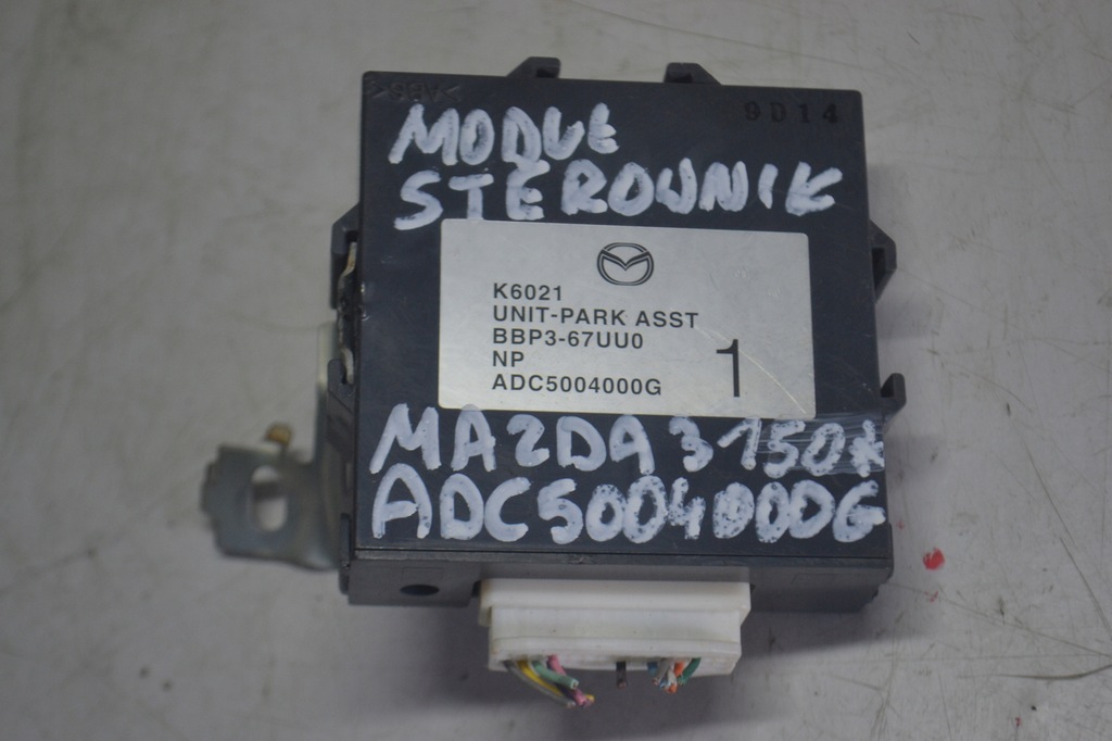 фото №1, Модуль блок управления pdc mazda 3 bl adc5004000g