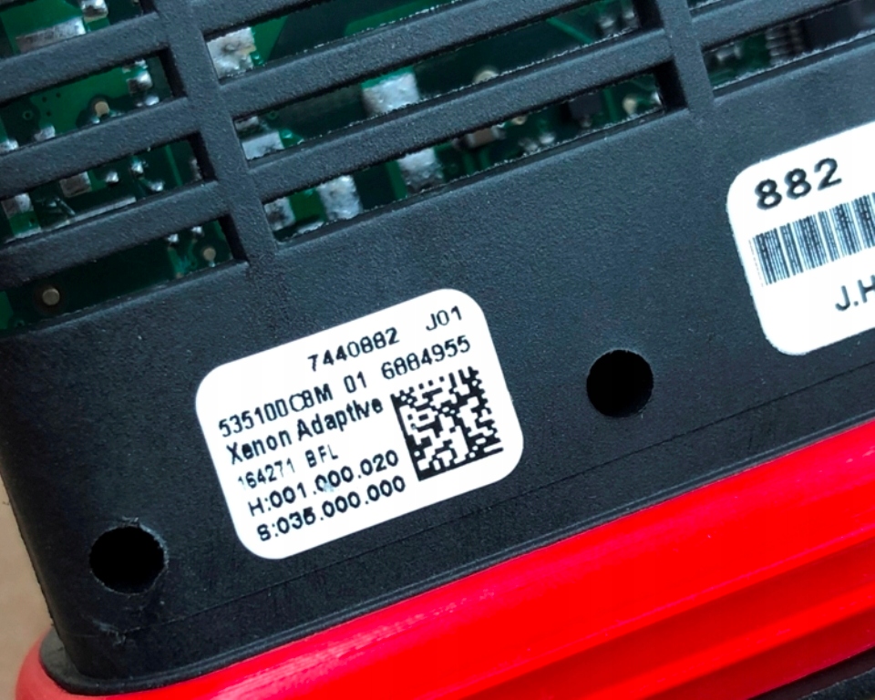 фото №7, Касета фара адаптивний ксенон 7440882 do bmw seria x3 f25 x4 f26 lci