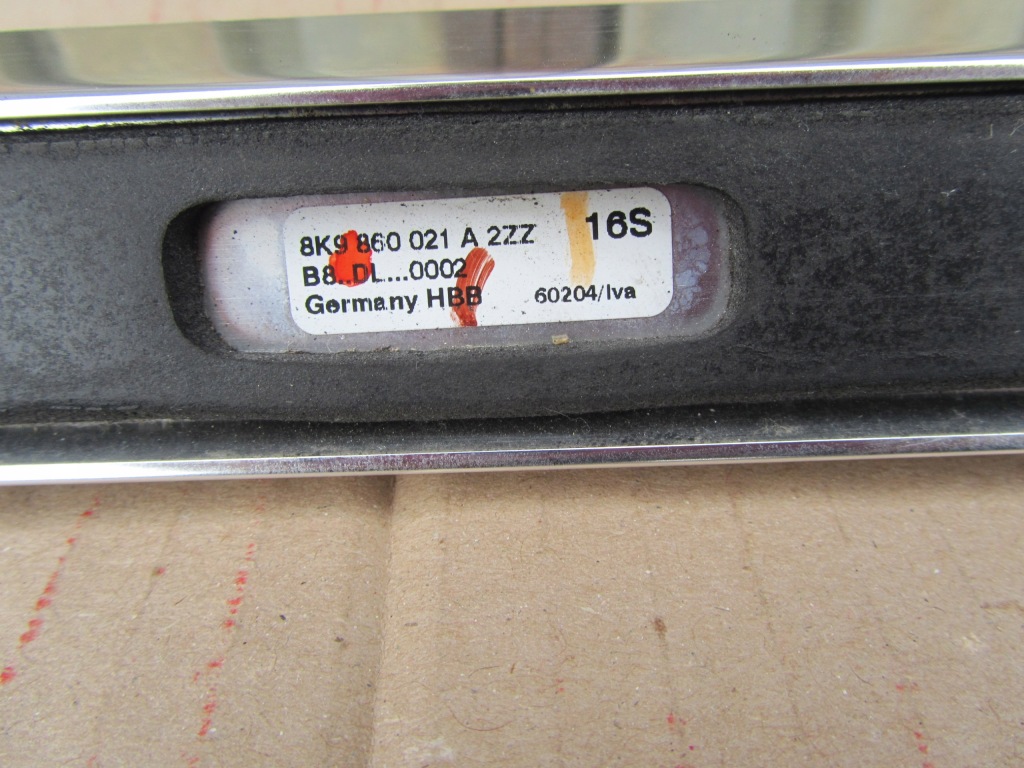 Рейлинги кровельные audi a4 b8 avant универсал 08-15r хром комплект в Украине