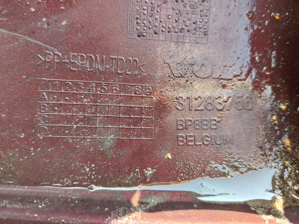 Бампер задняя задний volvo v40 ii 2 2012-2018 31283761 31283756 Киев