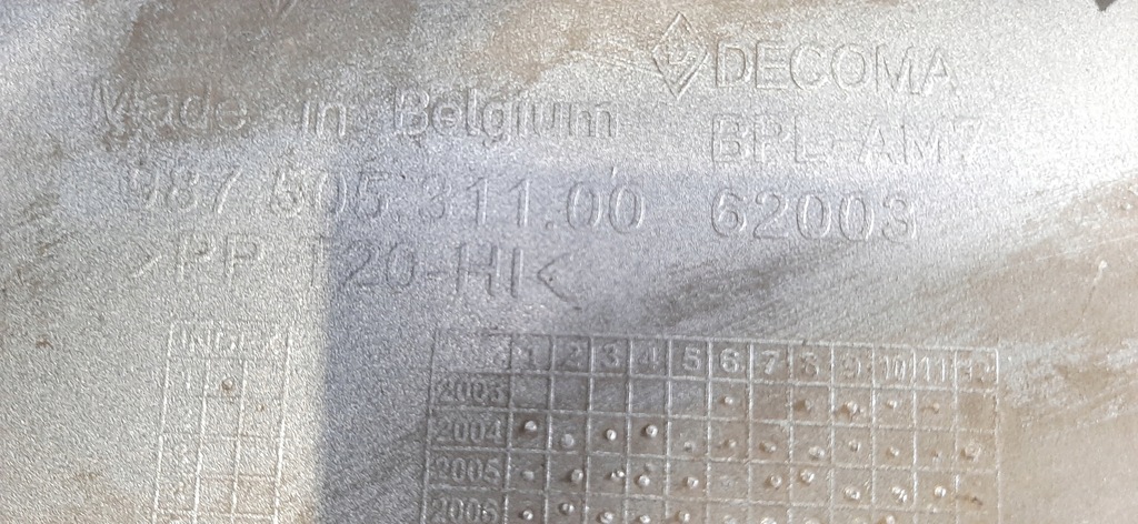 фото №7, Porsche boxster cayman 98750531100 бампер перед