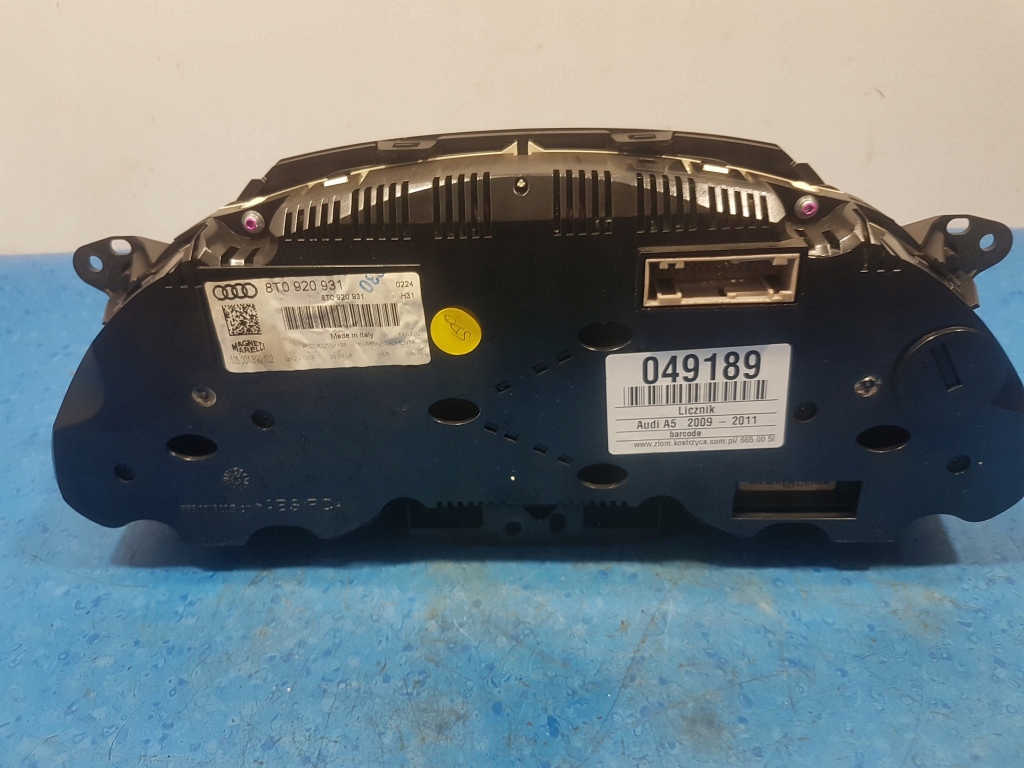 фото №8, Audi a5 8t 2.0 tfsi счетчик 8t0920931