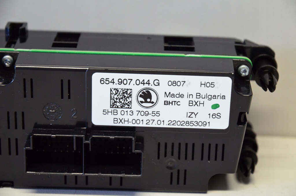 фото №7, Skoda scala панель кондиционера 654907044g