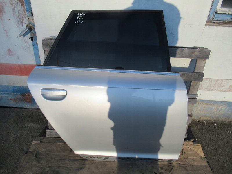 фото №1, Audi a6 c6 двері правий задня колір ly7w