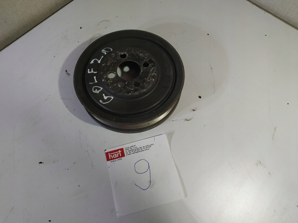 фото №1, Шкив коленчатого вала golf 2.0 03g105243