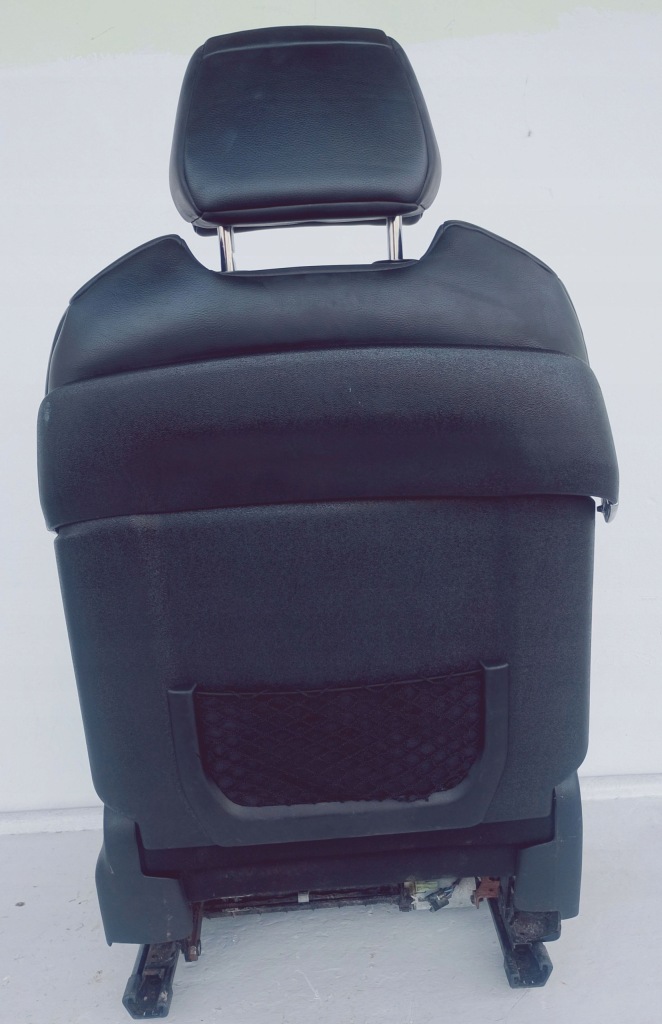 Сиденье левое  перед черная полукожа подогрев массаж citroen c5 3 x7 европа Доставка