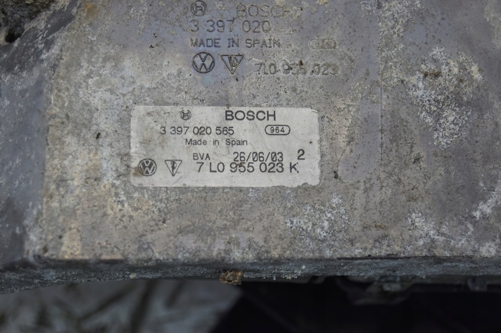 фото №9, Механізм двірник перед vw touareg 7l0955023k