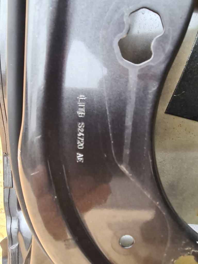 фото №5, Ford puma mk2 ii дверь задние правое молдинг хром