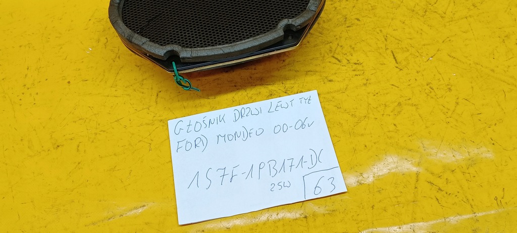фото №4, Динамик дверь левый задняя mondeo mk3 1s7f19b171dc