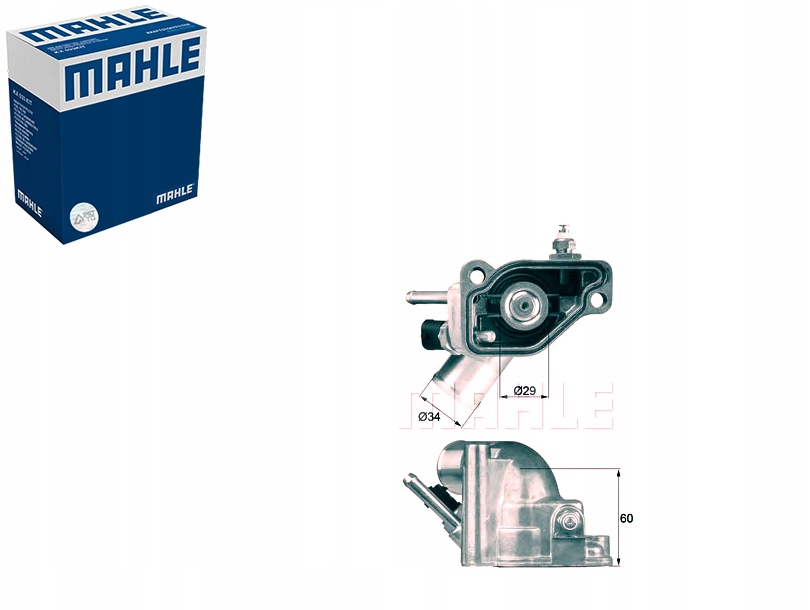 фото №13, Термостат vectra b 1.8 95-00 mahle ti 5 92 термостат, середина охлаждающий