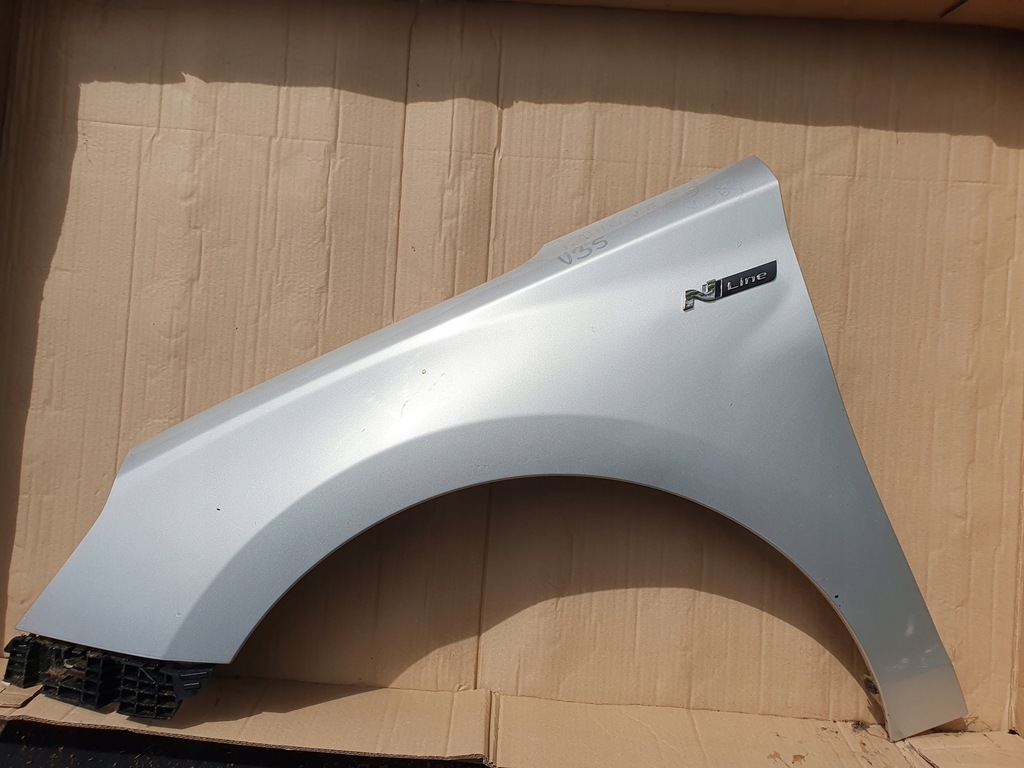 фото №1, Hyundai i30 iii крыло левый перед u3s лак