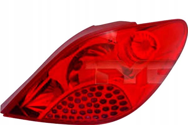 фото №1, Tyc лампа peugeot 207 хетчбек -06.09 tyc