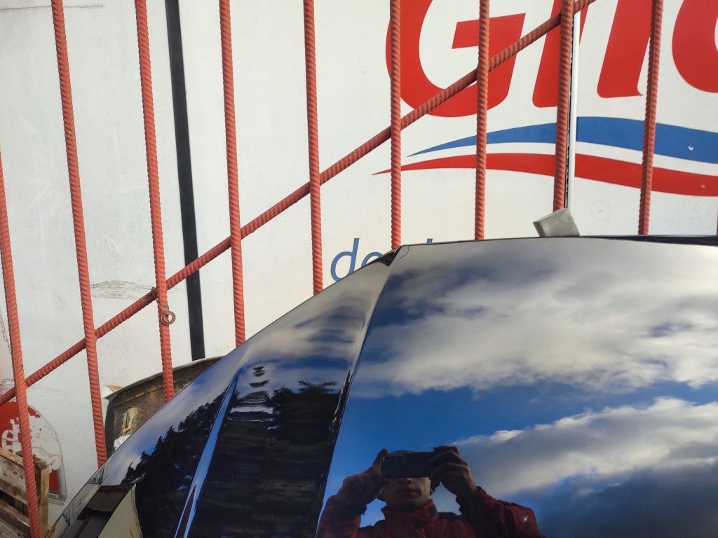 Капот крышка двигателя стальной audi a4 b9 б/у 1 Доставка