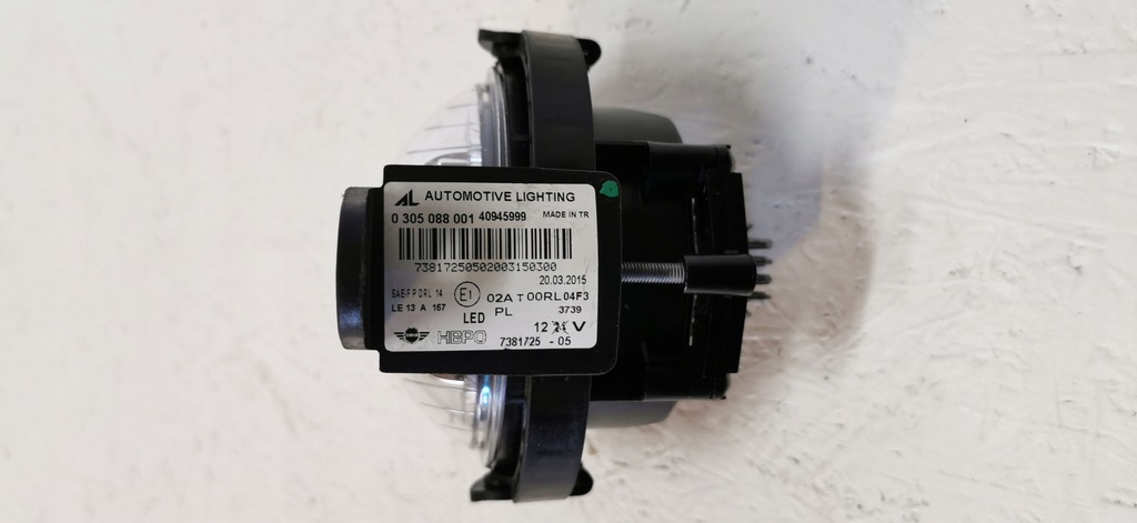 фото №7, Mini cooper r57 r58 lift lci противотуманная фара левый led