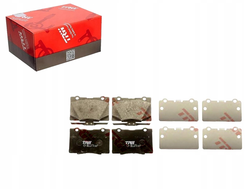 фото №1, Тормозные колодки тормозные trw 45022sjae00 adh24277 6134989