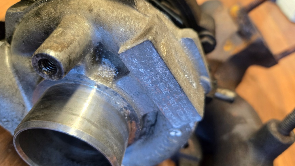 фото №4, Турбонагнетатель турбина 03g253014j mitsubishi outlander 2 ii 2.0 di-d 140 km