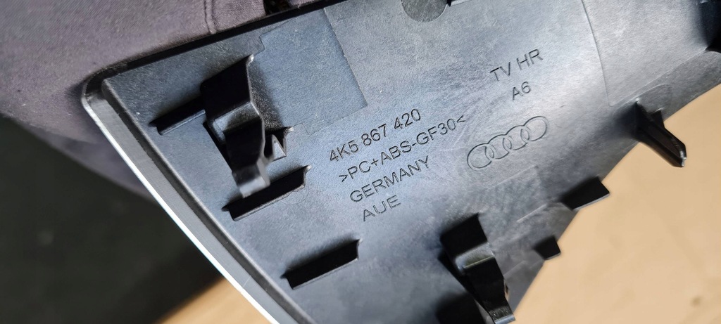 фото №11, A6 c8 4k молдинг dekor двері декоративна права правий задня 4k5867420