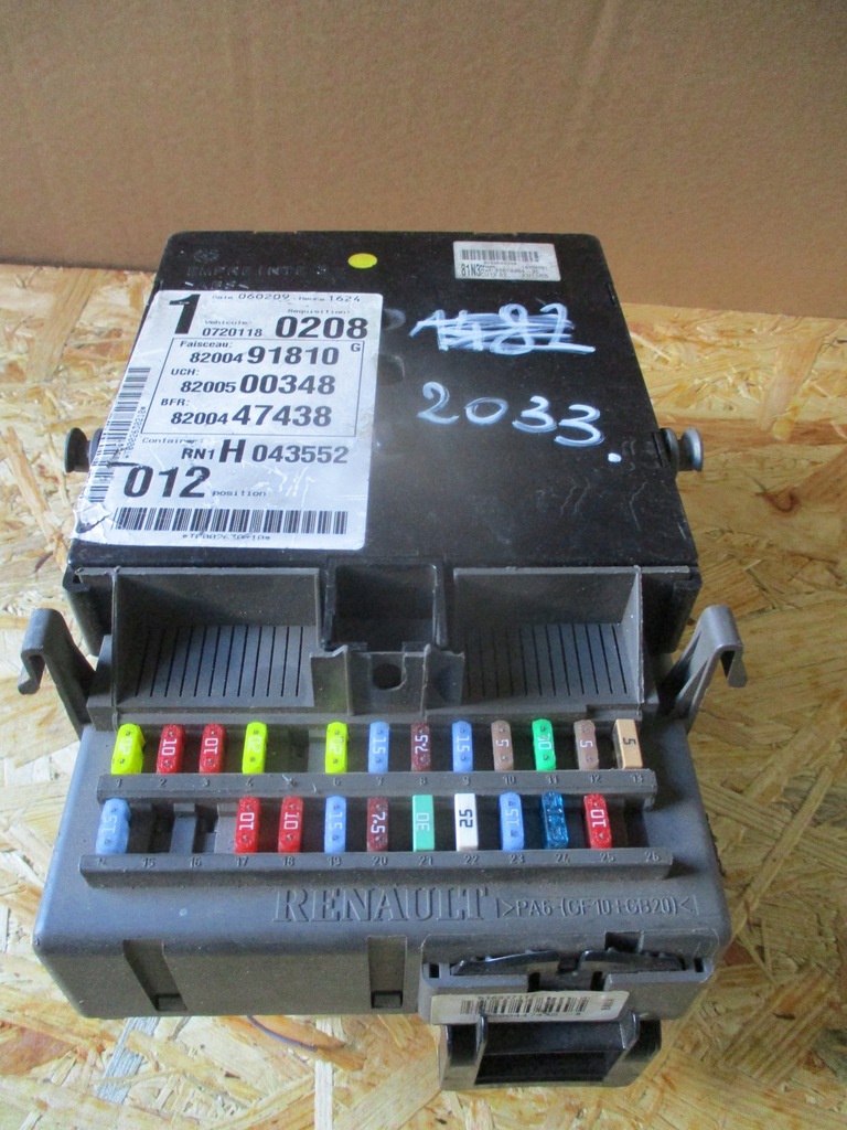 фото №1, Модуль uch коробка renault laguna ii 8200500348