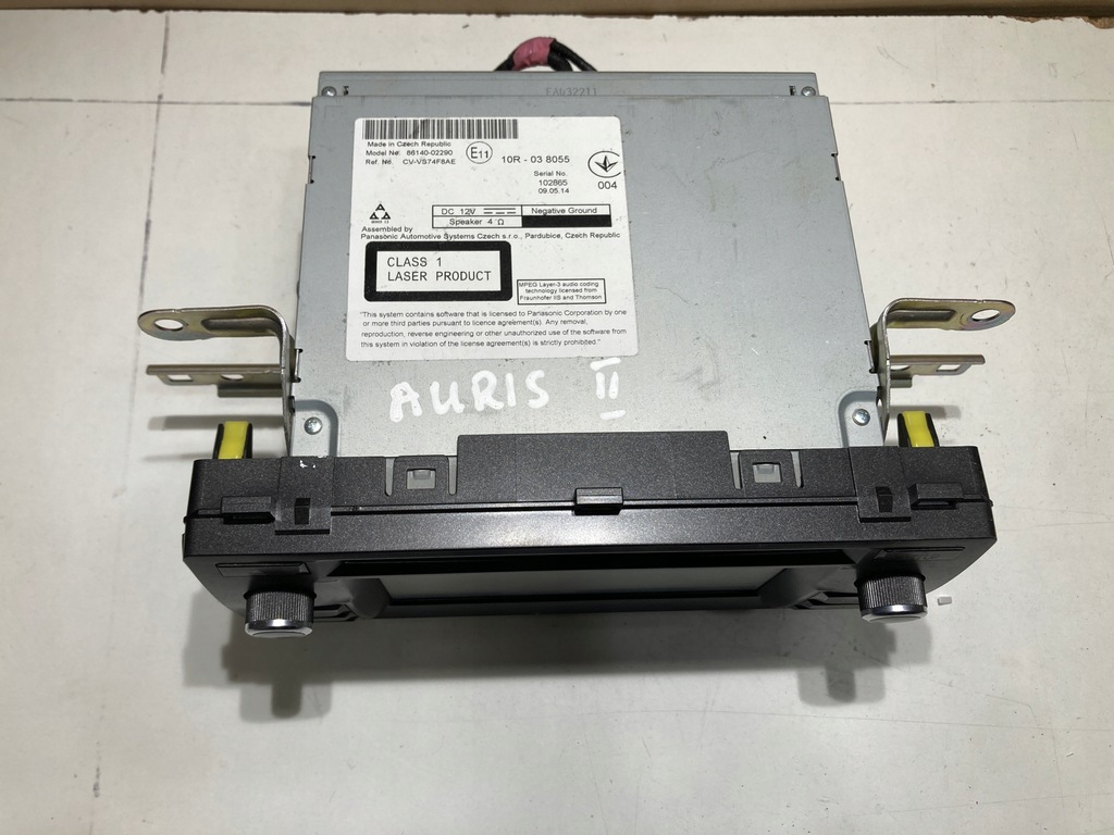 фото №2, 86140-02290 toyota auris ii радіо радіопрогравач cd navi